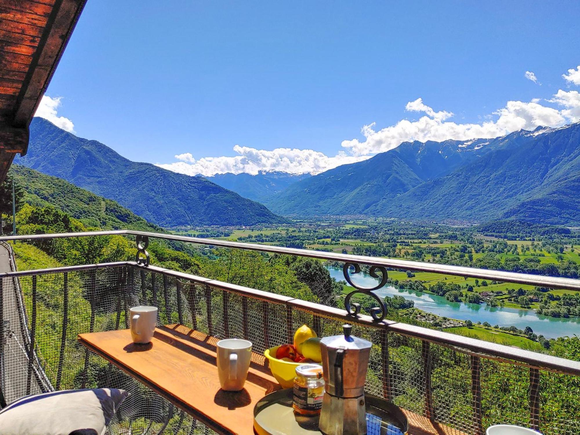 Panorama Ferienwohnung Lorenzo Gera Lario Zewnętrze zdjęcie