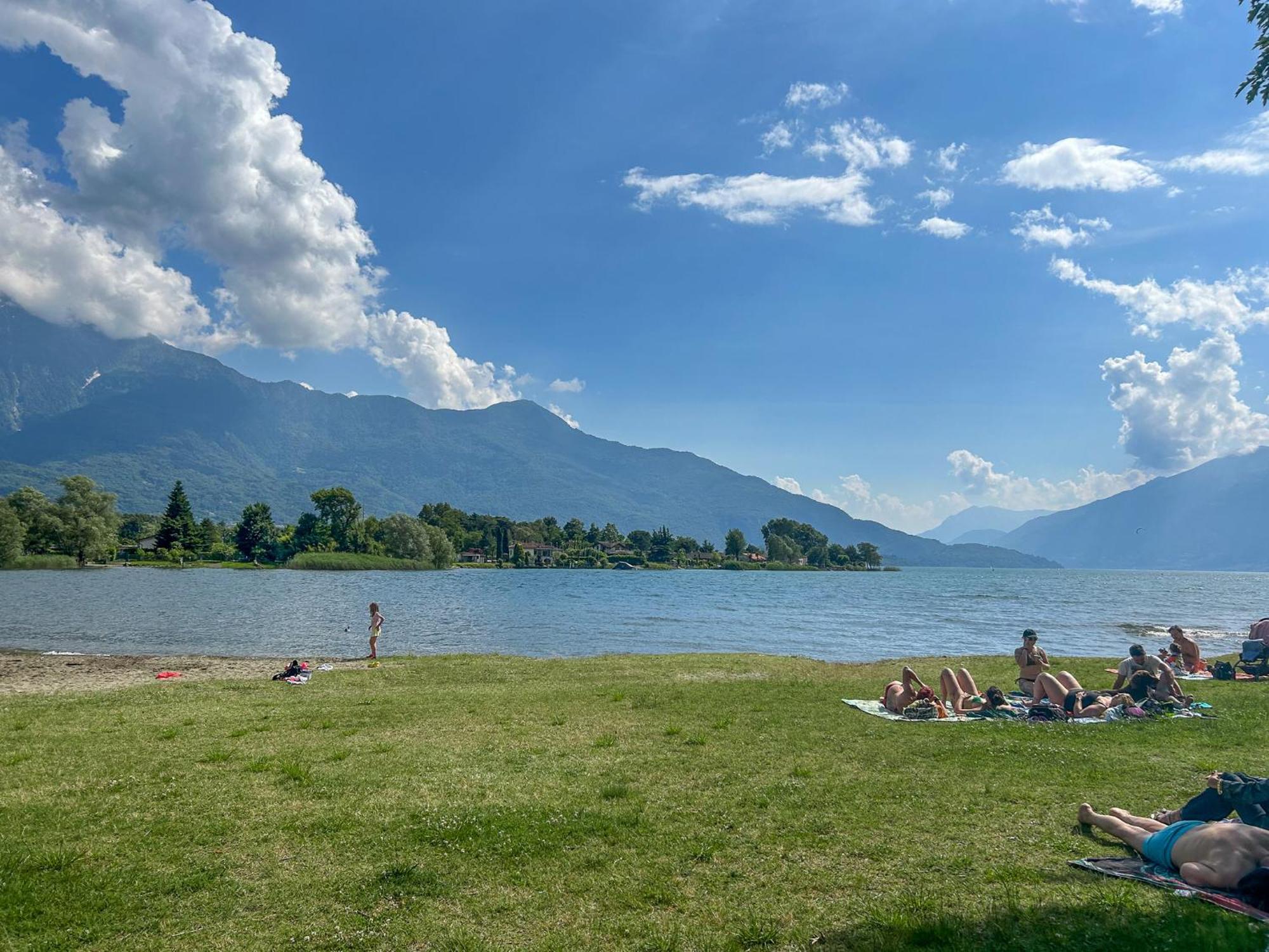 Panorama Ferienwohnung Lorenzo Gera Lario Zewnętrze zdjęcie